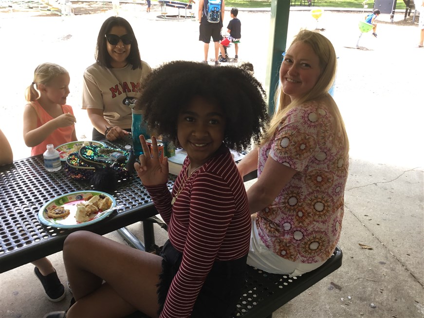 Piano and Flute students at Lily Music Studio's end-of-year party