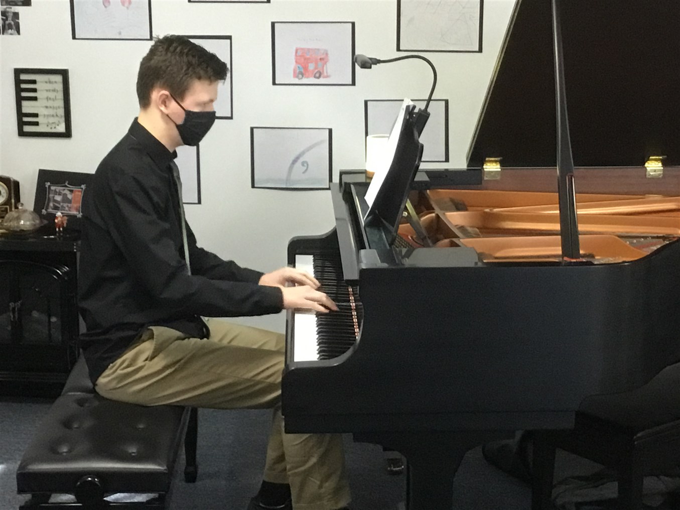 Lily Music Studio students present their Winter Recital